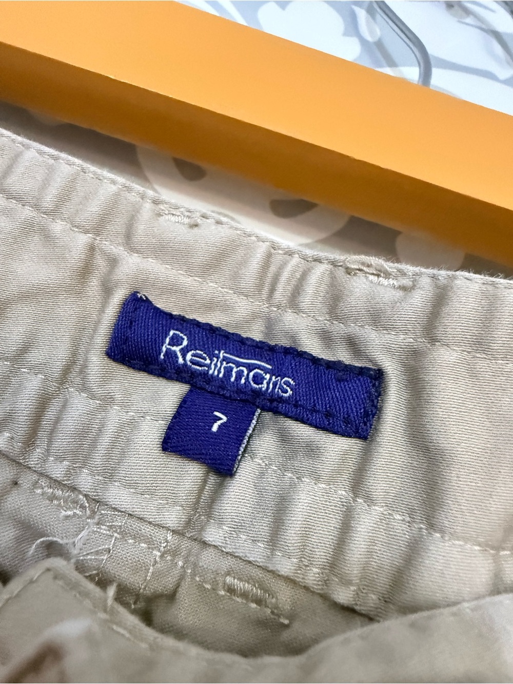 💫10/$25 • Reitmans Tan Cotton Skort - Picture 3 of 3